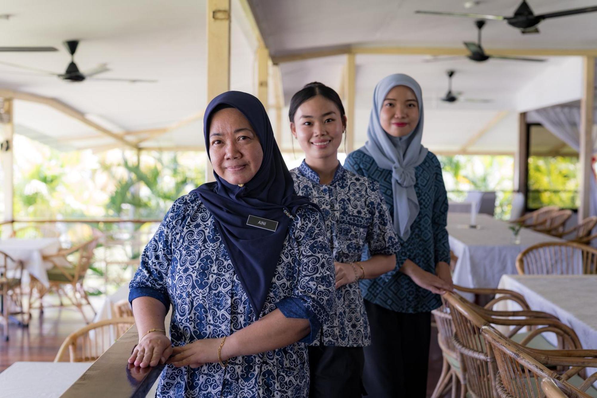 Langkah Syabas Beach Resort Kinarut Esterno foto
